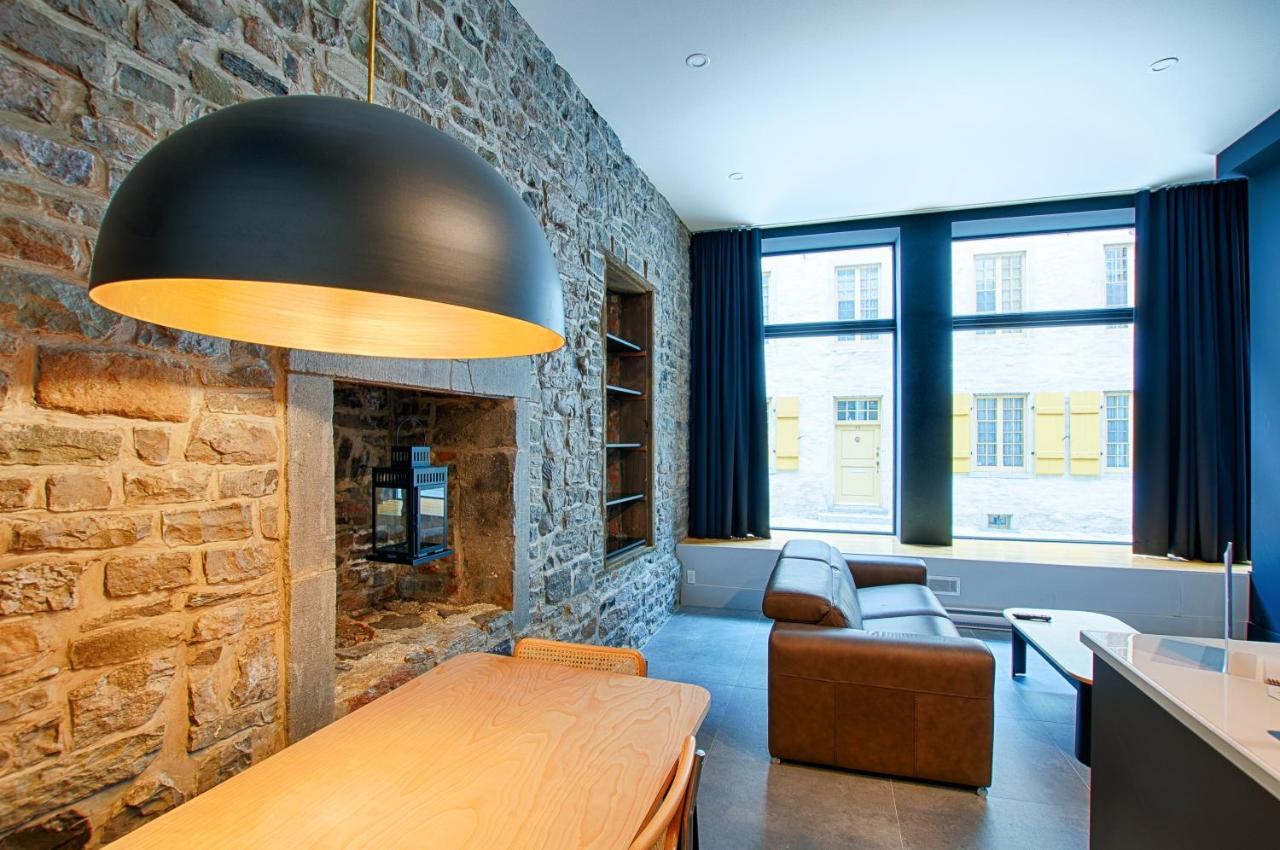 Ferienwohnung Les Lofts Notre-Dame - Par Les Lofts Vieux-Quebec Exterior foto